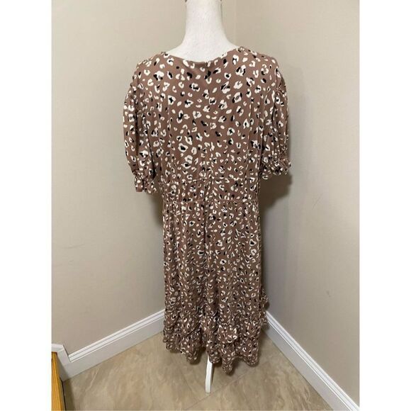 Anthropologie x Hutch Ria Ruffled Dress Size 1X - Picture 6 of 10